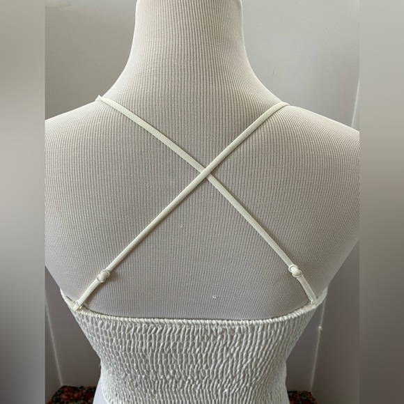 Willow Root Bralette, Size L, White - Picture 5 of 7